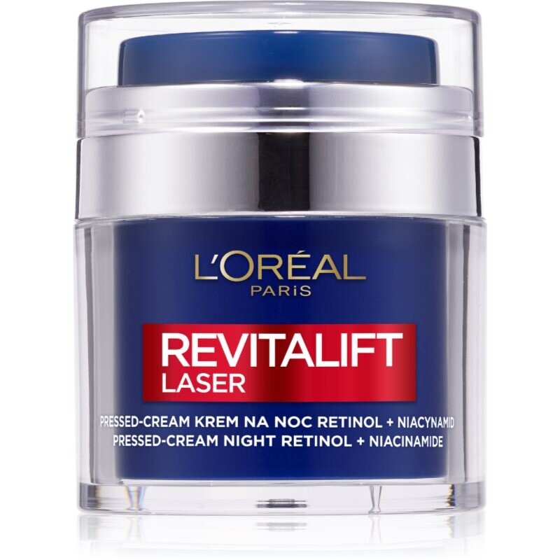 L’Oréal Paris Revitalift Laser Pressed Cream nočný krém proti starnutiu pokožky 50 ml