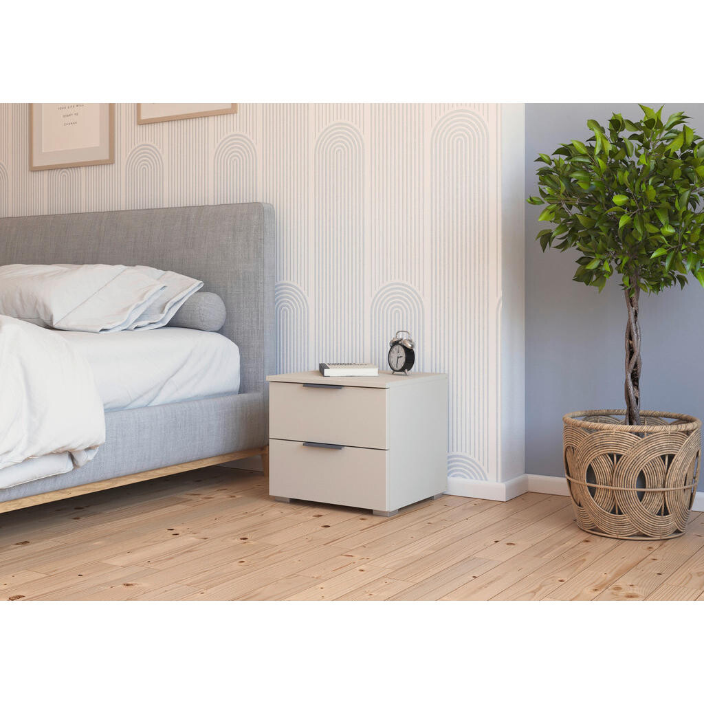 Rauch Möbel NOČNÝ STOLÍK, šampanská, 40/42/42 cm