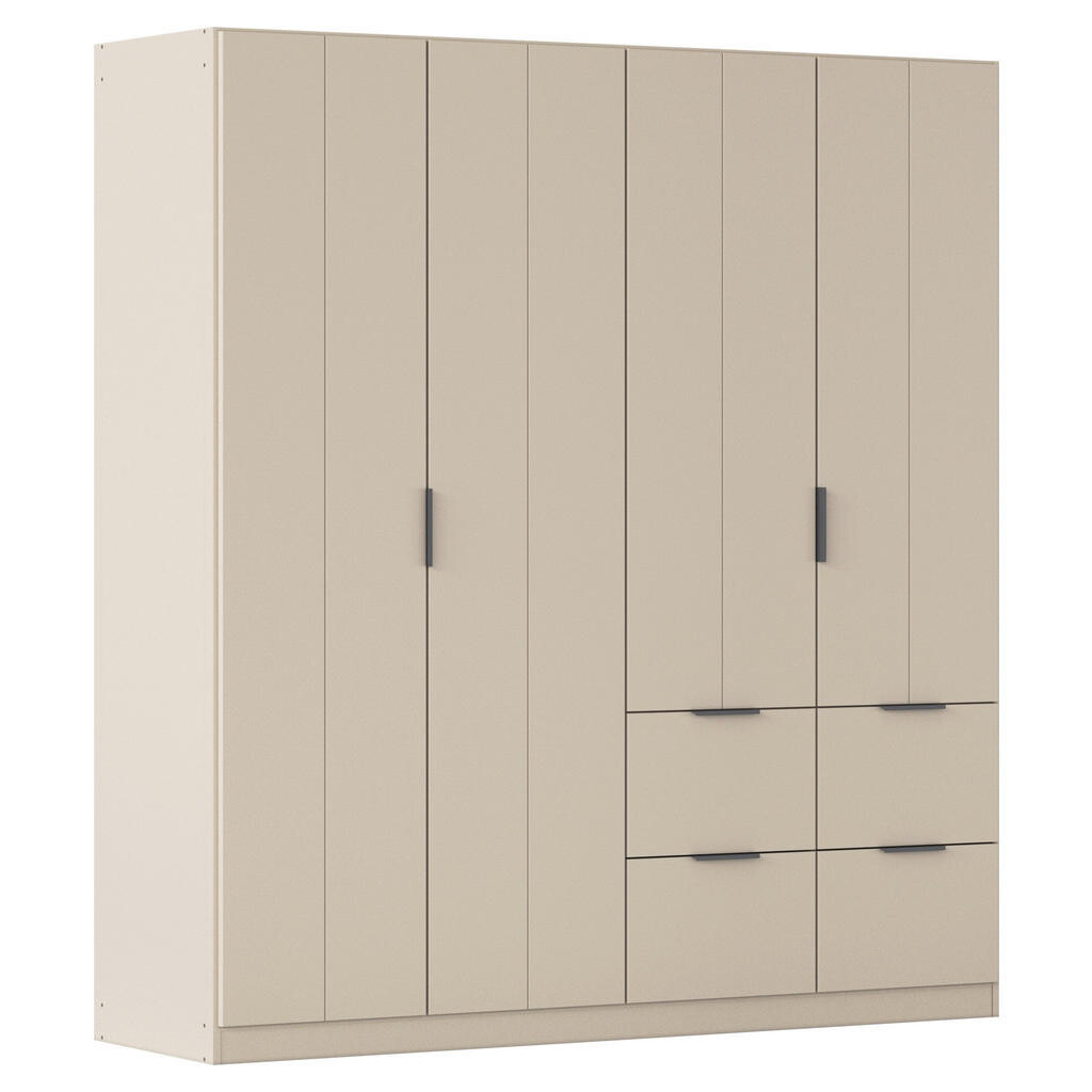 Rauch Möbel SKRIŇA S OTOČNÝMI DVERAMI, šampanská, 181/197/56 cm