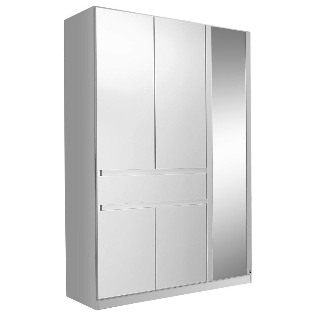 Rauch Möbel ŠATNÍKOVÁ SKRIŇA, biela, 136/197/54 cm