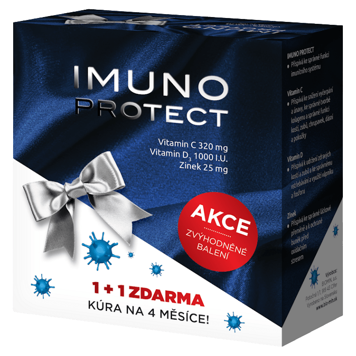 BIOMIN Imuno Protect 1+1, 120 tvrdých kapsúl