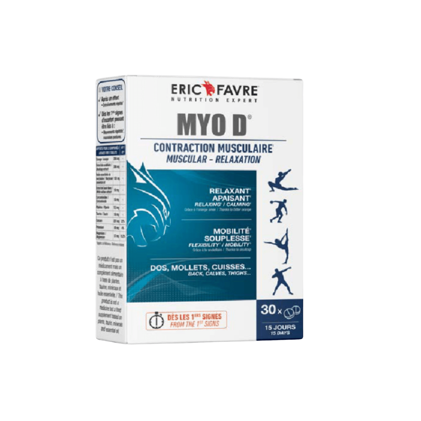 ERIC FAVRE Myo D Muscle Relaxation 30 tabliet