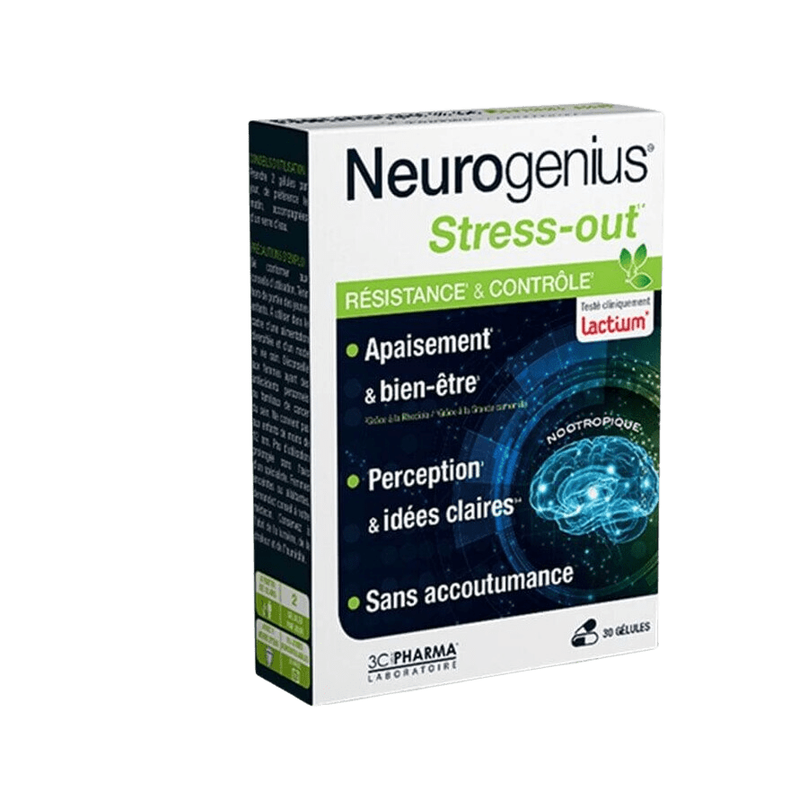 NEUROGENIUS Stress-out 30 kapsúl