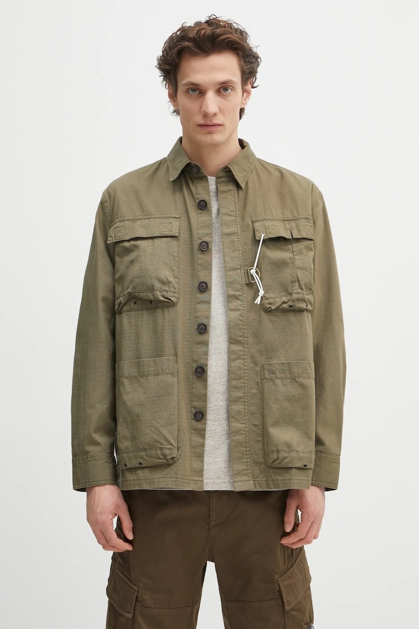 Bavlnená košeľa Barbour Barbour Westmorland Ripstop Overshirt