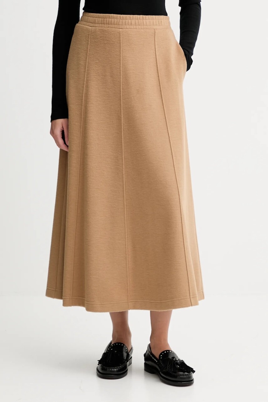 Sukňa s prímesou vlny Weekend Max Mara CIRCEO