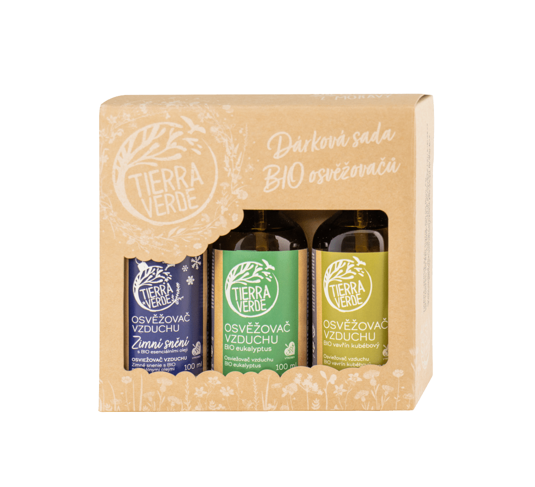 TIERRA VERDE Súprava osviežovačov – Na prevoňanie zimných dní