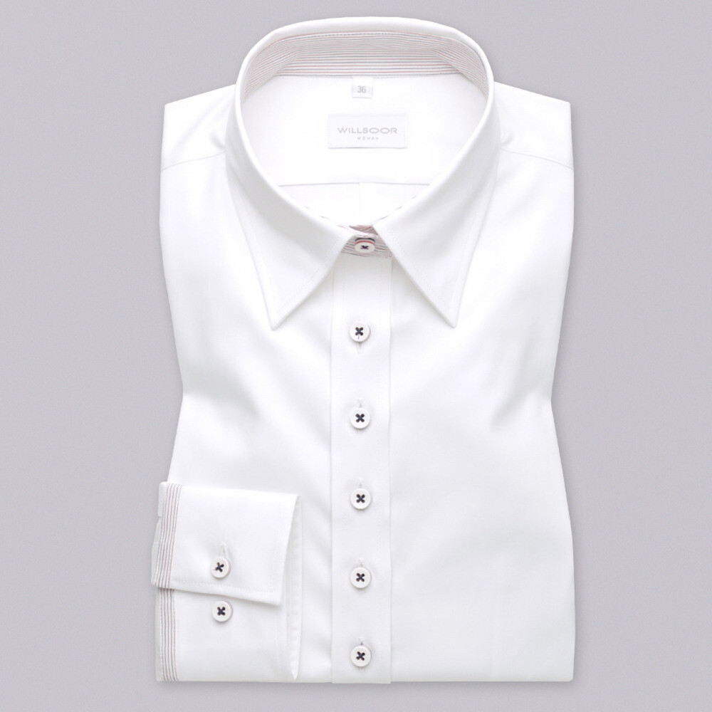 Dámska Košeľa s dlhým rukávom Willsoor Vzor 9701