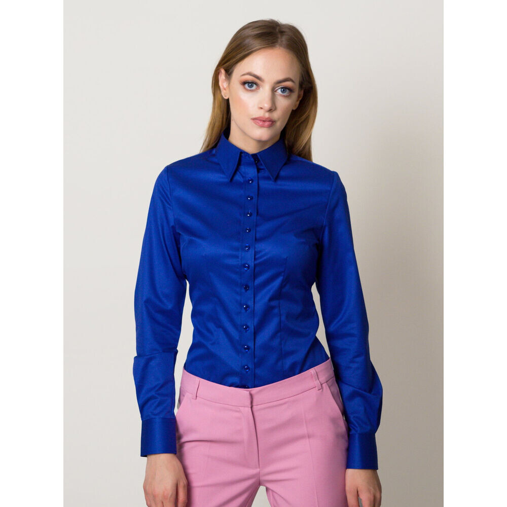 Dámska Košeľa s dlhým rukávom Willsoor Vzor 12908