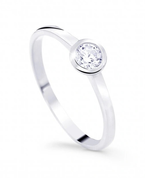 Cutie Jewellery Minimalistický prsteň zo žltého zlata Z8004-10-X-1 51 mm