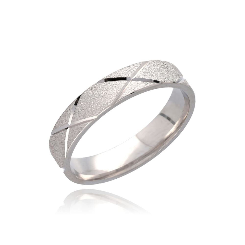 MOISS Brúsený snubný prsteň RL000106-P 66 mm