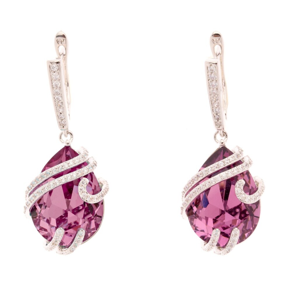 Oliver Weber Náušnice s kryštálmi Swarovski Lumiere 23217 219