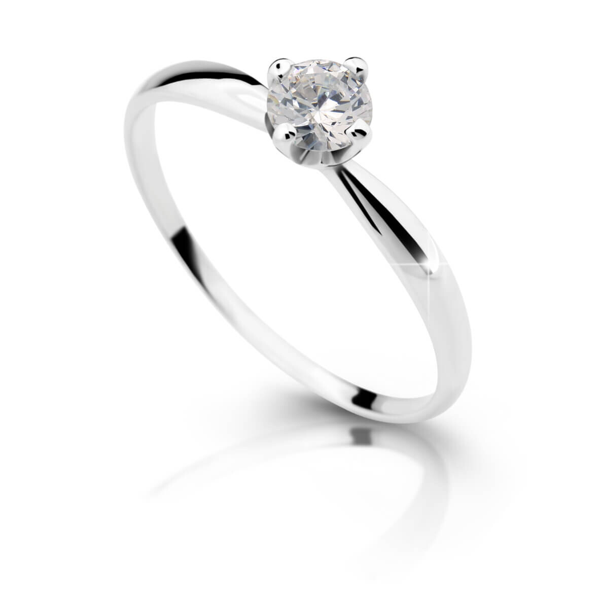 Cutie Jewellery Nežný prsteň Z6726-2365-10-X-2 59 mm