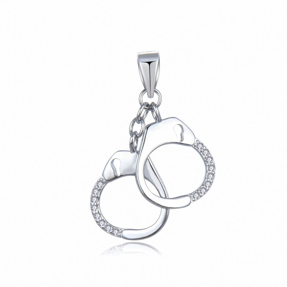 MOISS Nadčasový strieborný prívesok so zirkónmi P0001299