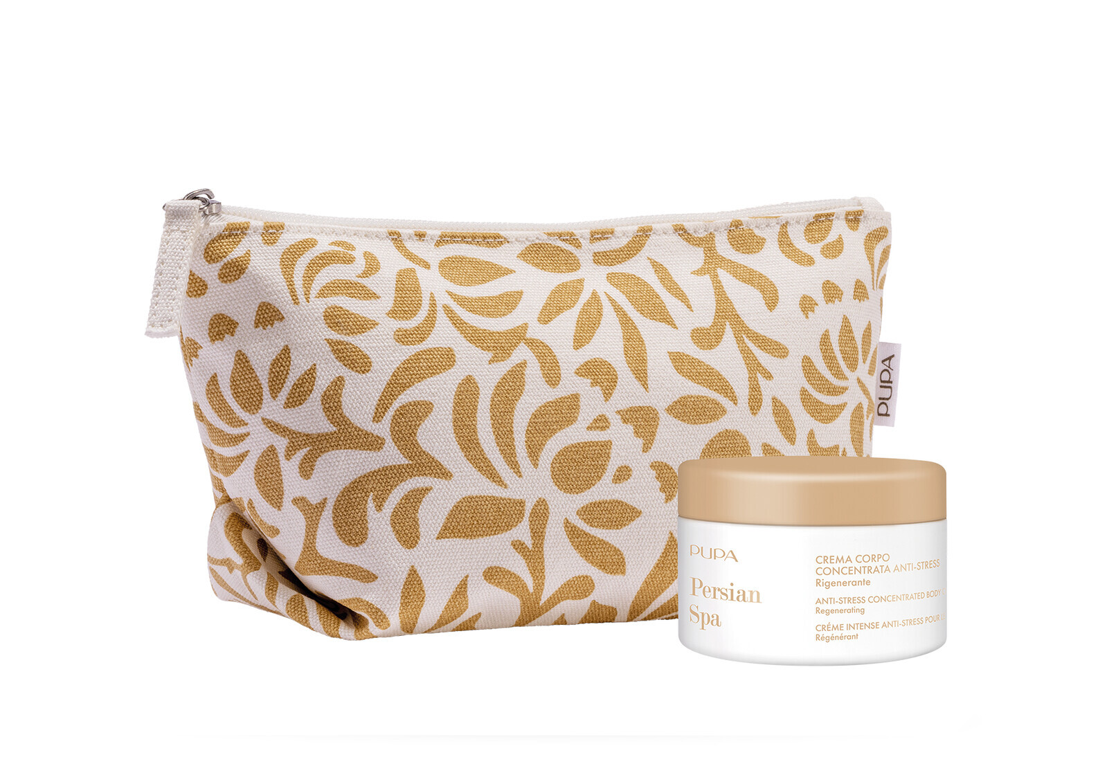 PUPA Milano Telový krém s taštičkou Concentrated Body Cream 150 ml