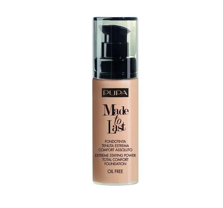 PUPA Milano Dlhotrvajúci make-up Made to Last Foundation 30 ml 020 Light Beige