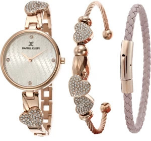 Daniel Klein Darčekový set hodinky + náramky DK12465-4