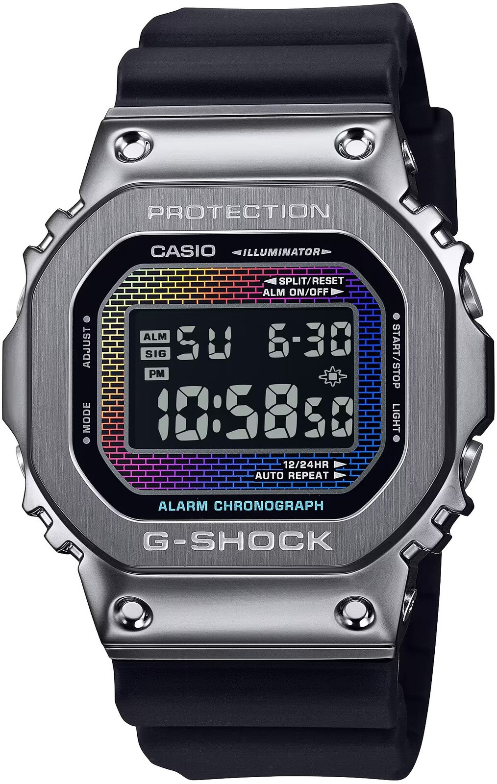 Casio G-Shock Rainbow Brick Wall Series GM-5600BRW-1ER (322)