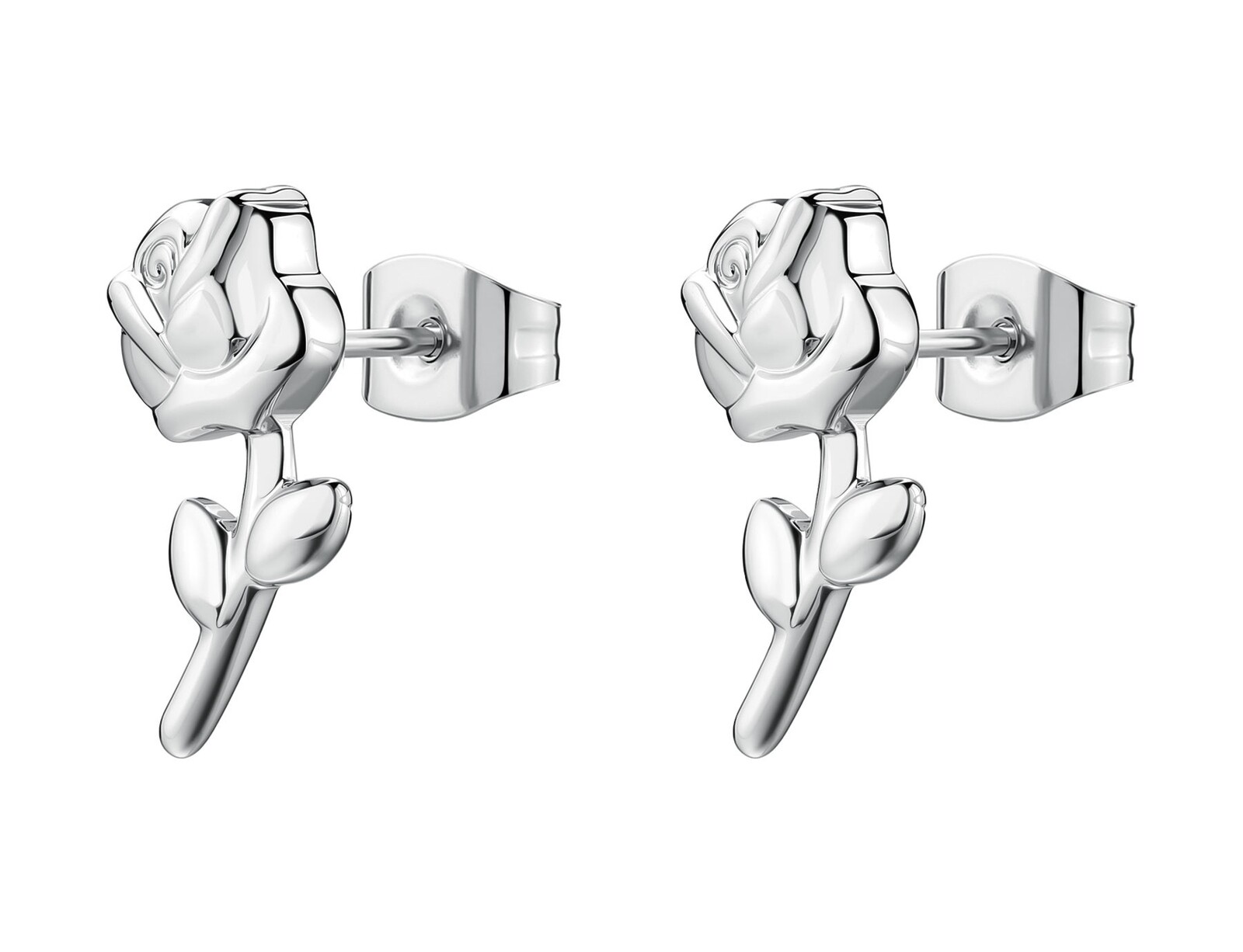 Brosway Pôvabné oceľové náušnice Ruže Chakra BHKE198