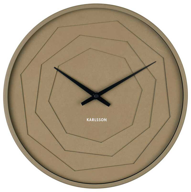 Karlsson Nástenné hodiny s tichým chodom KA5850MG