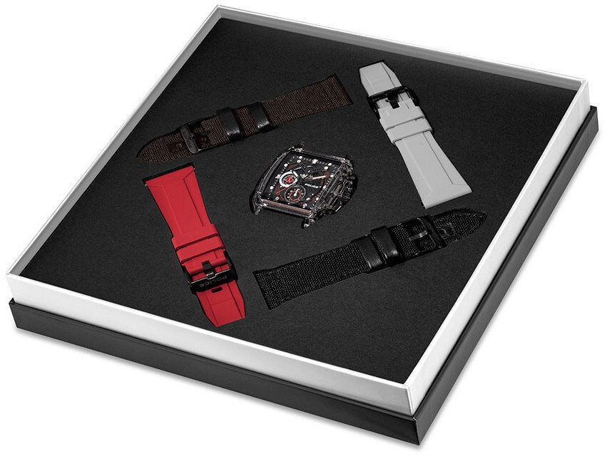 Police Darčekový set Clout PEWGC00770X0 + náhradné remienky