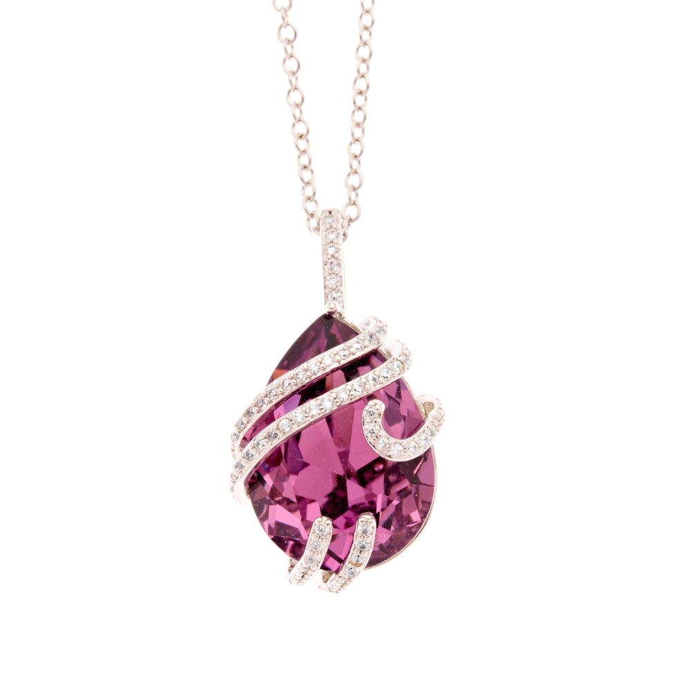 Oliver Weber Elegantný náhrdelník s kryštálmi Lumiere 12494 219