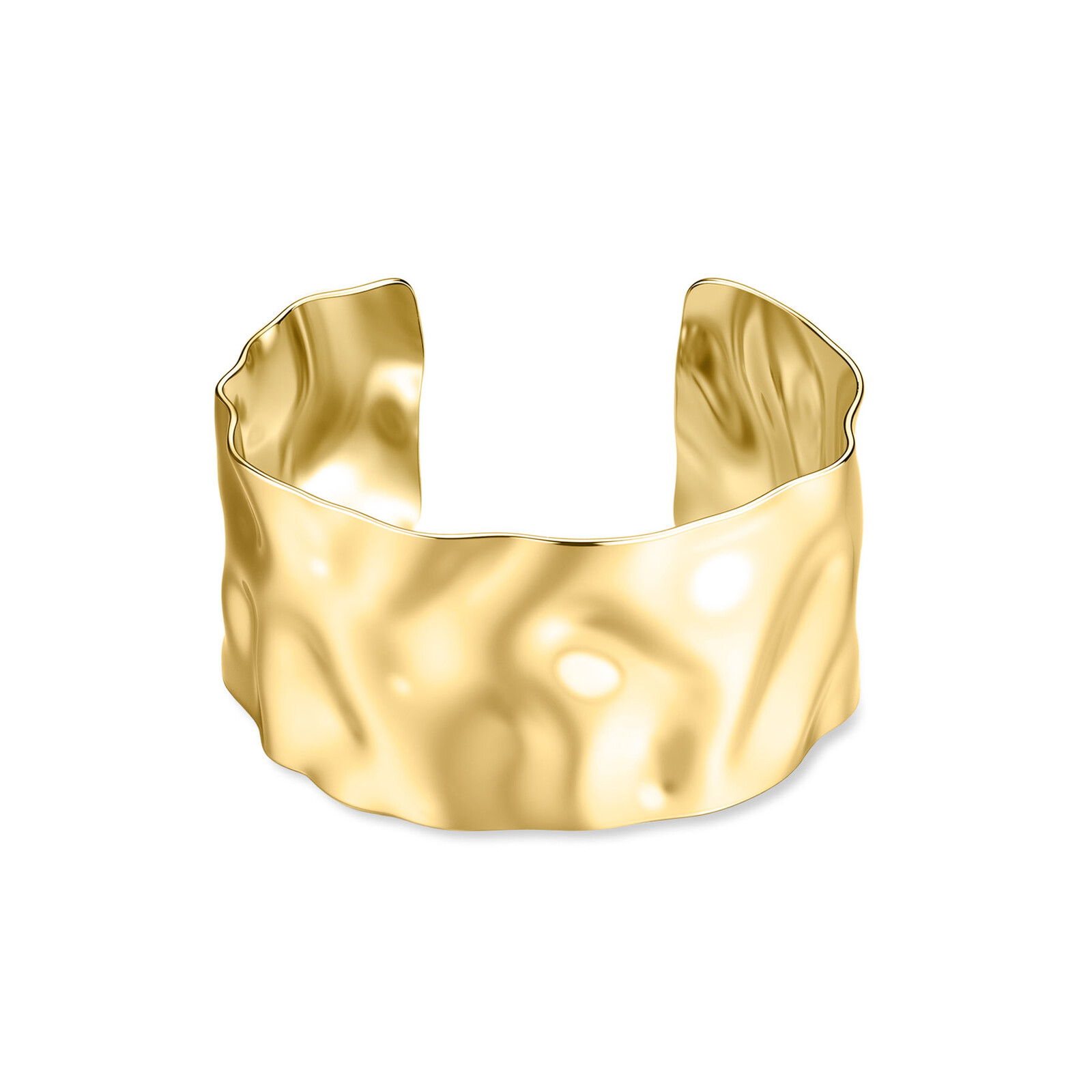 S'Agapõ Pozlátený otvorený náramok Emotion SMO14