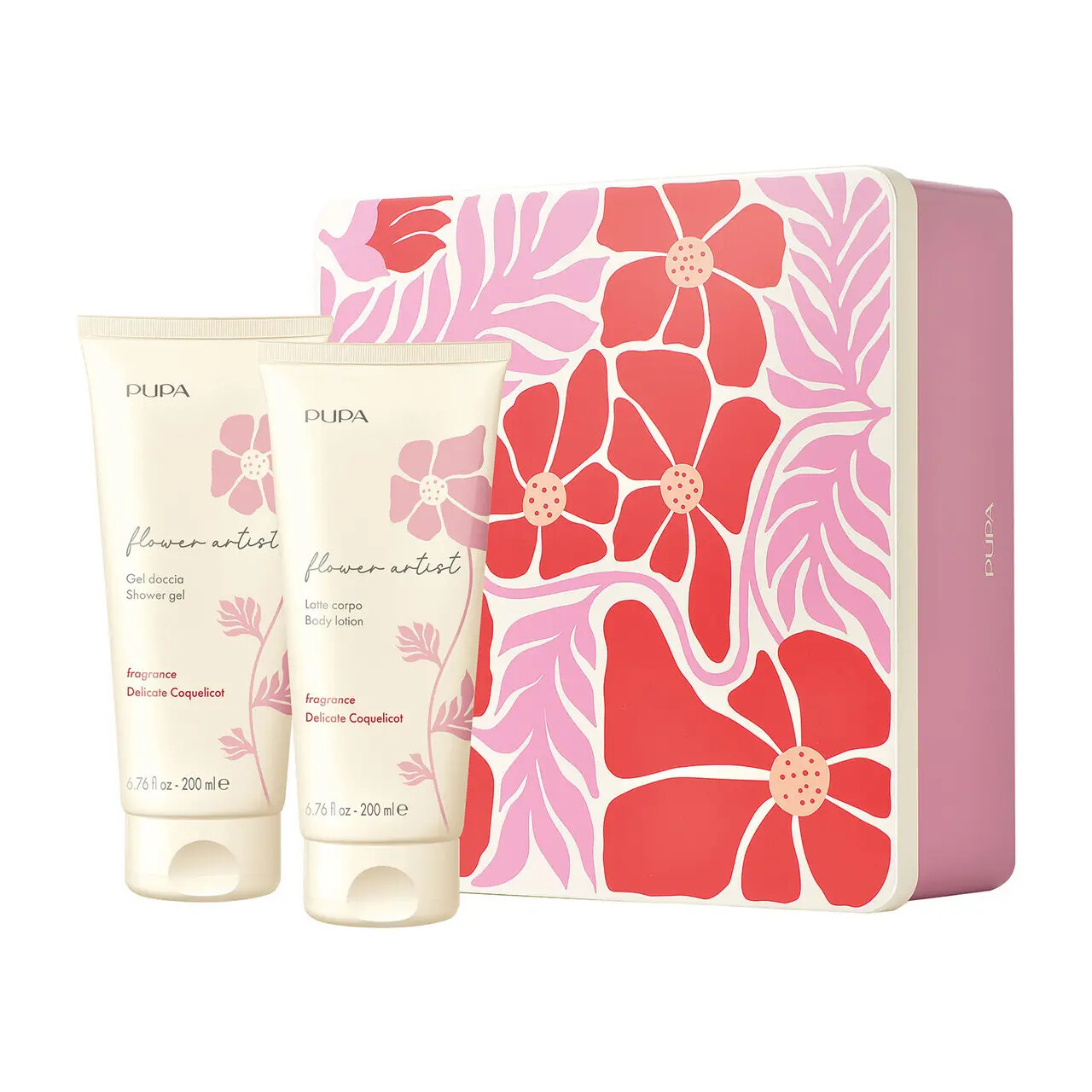 PUPA Milano Darčeková sada Delicate Coquelicot