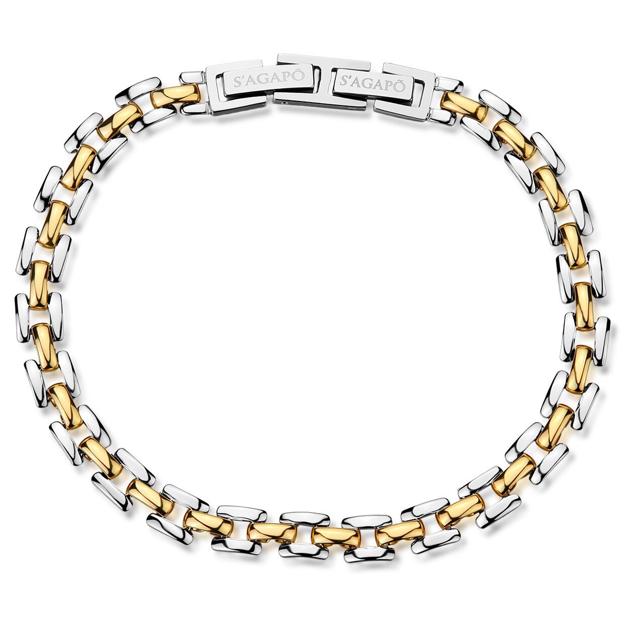 S'Agapõ Originácia bicolor náramok Ripple SRP99