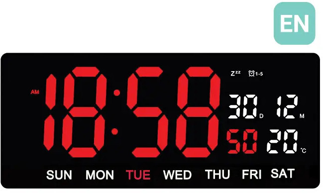 JVD Digitálne hodiny DH3604.1