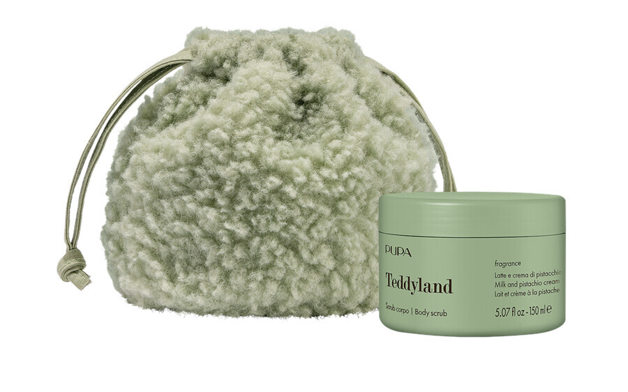 PUPA Milano Telový peeling Milk a Pistachio Cream Body Scrub 150 ml