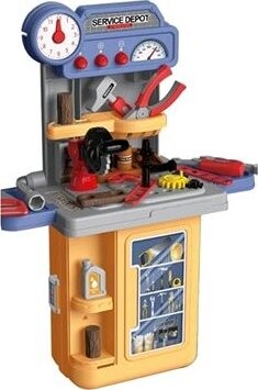 Tulimi Dětská dílenská sada v kuříku 4 v 1 - 39 ks