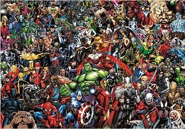 CLEMENTONI Impossible: Marvel 1000 dielikov