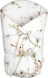 Baby Nellys Klasická retro zavinovačka LALLY šněrovací s výplní, Pampeliška