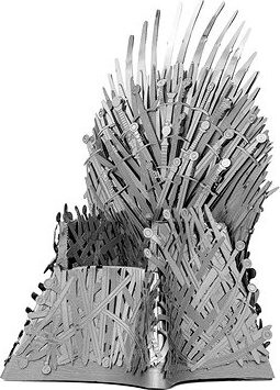 Metal Earth 3D puzzle Hra o tróny: Železný trón (ICONX)