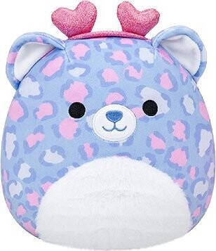 Squishmallows Fialový leopard Noam