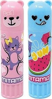 MITAMA lepicí tyčinka 2 x 15 g, růžová/modrá