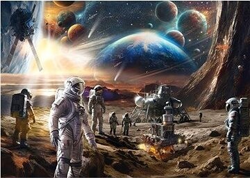 SCHMIDT Puzzle kozmos – Posledná hranica: Prieskum vesmíru 1000 dielikov