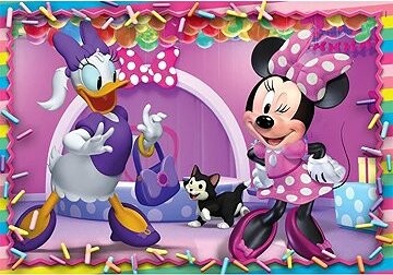 CLEMENTONI Puzzle Minnie a Daisy SUPER 104 dielikov