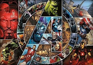 TREFL Puzzle Marvel Avengers: Hrdinovia 1000 dielikov