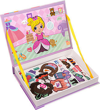 ISO 26654 Magnetická kniha - oblečení pro panenku 51 ks