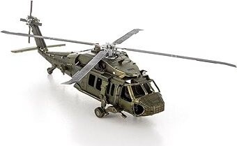 Metal Earth 3D puzzle Vrtuľník Black Hawk