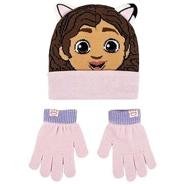 Gabbys Dollhouse – čiapka a rukavice