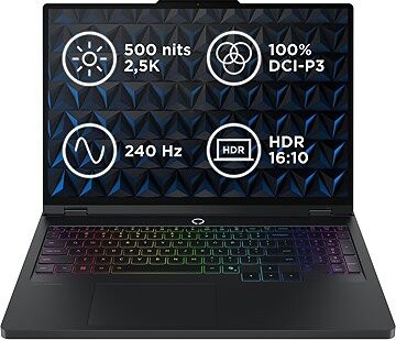 Lenovo Legion Pro 5 16IRX10 Eclipse Black kovový + Samsung 9100 PRO 1TB