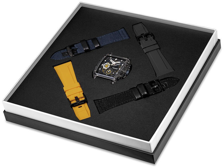 Police Darčekový set Clout PEWGC00770X1 + náhradné remienky