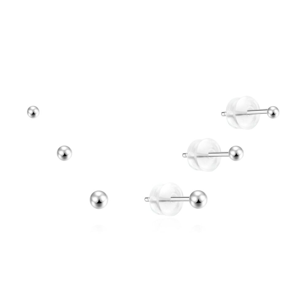 MOISS Strieborná sada náušníc ETERNITY E0004922