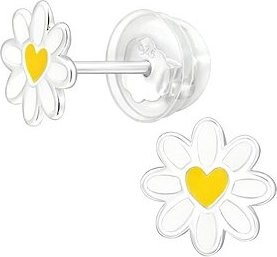 4SILVER Sedmokráska premium, puzetové, silikón (Ag 925/1000, 0,1 g)