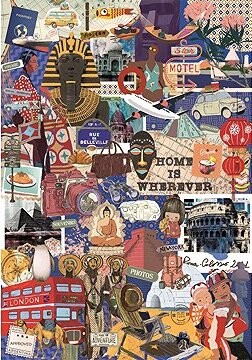 CLEMENTONI Puzzle More is More: Cestovanie a Kultúra 1000 dielikov