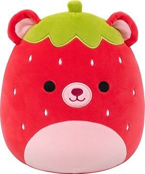 Squishmallows Jahodový medvěd Romeo