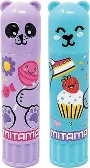 MITAMA lepicí tyčinka 2 x 15 g, fialová/tyrkysová