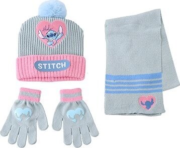 Lilo and Stitch – čiapka, rukavice, šál